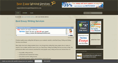 Desktop Screenshot of bestessaywritingservices.com